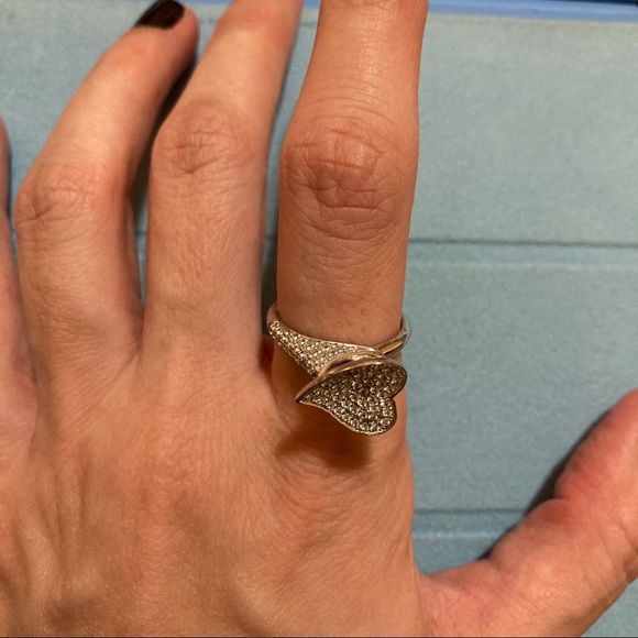 Silver heart ring - Picture 6 of 10